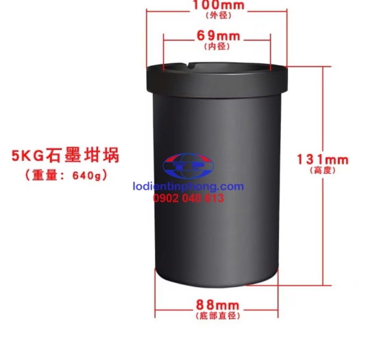 NỒI GRAPHITE NẤU 5KG ĐỒNG