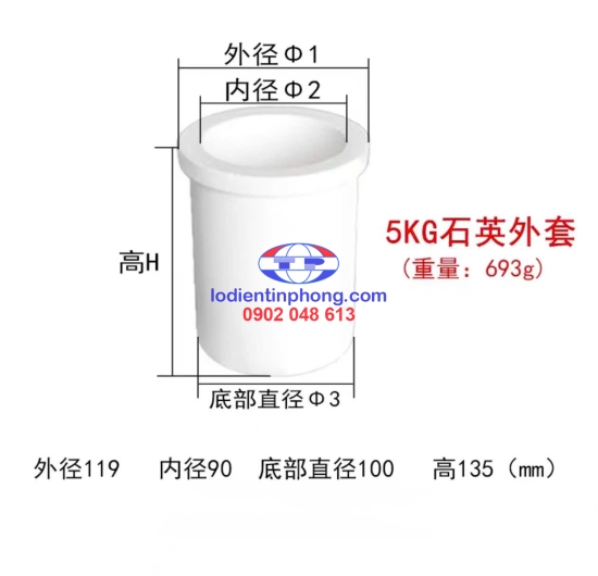 NỒI GRAPHITE NẤU 5KG ĐỒNG