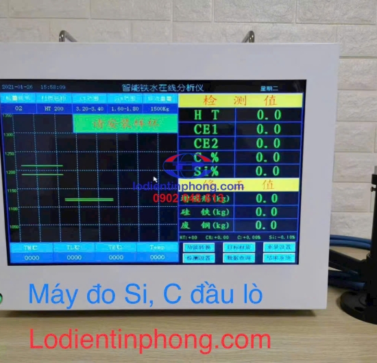 MÁY ĐO NHIỆT ĐỘ KIM LOẠI LỎNG