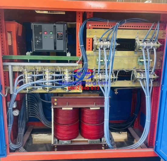 TỦ ĐIỆN ĐIỀU KHIỂN LÒ TRUNG TẦN NẤU 1000KG GANG