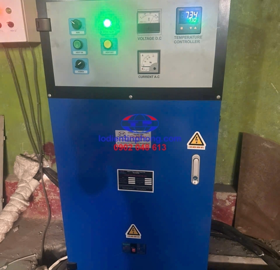 LÒ ĐIỆN CẢM ỨNG ĐIỆN TỪ NẤU NHÔM 300KG